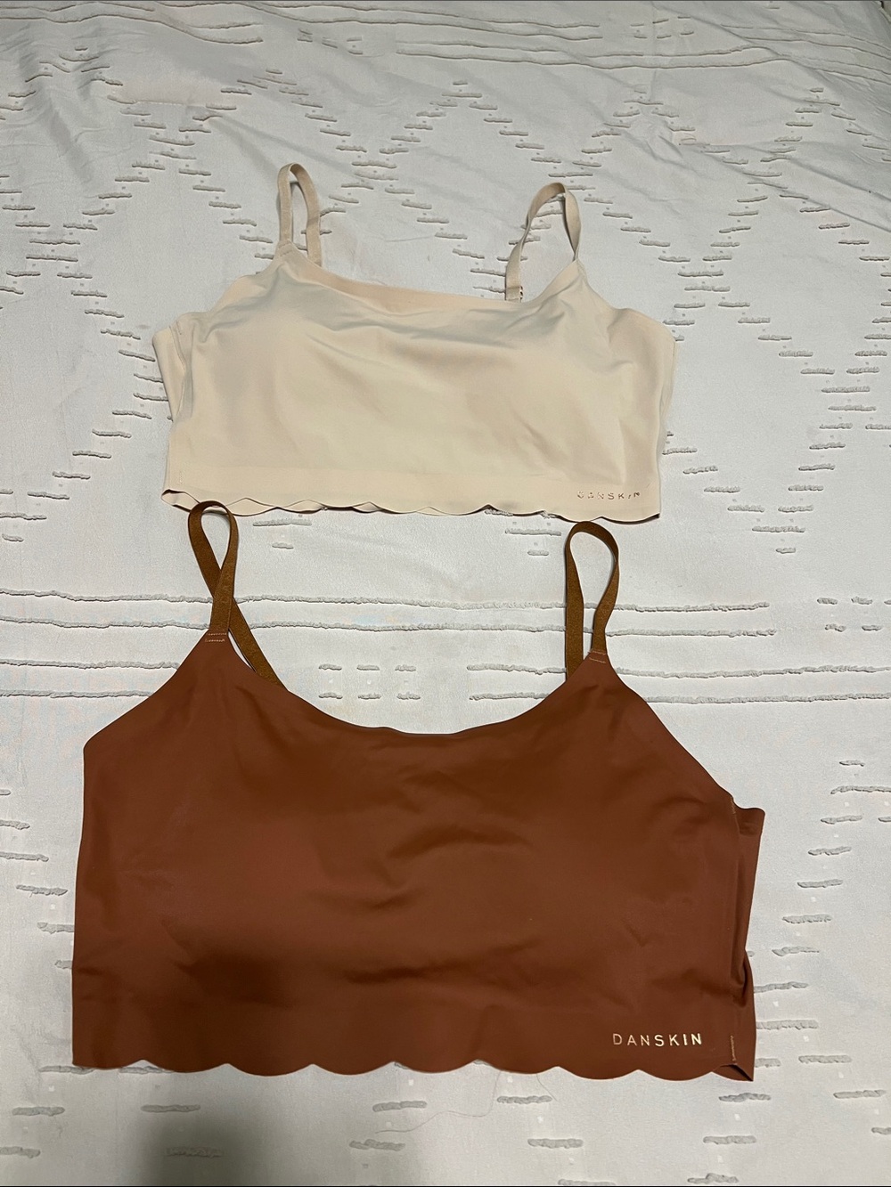 Danskin Intimates Scallop Bralettes